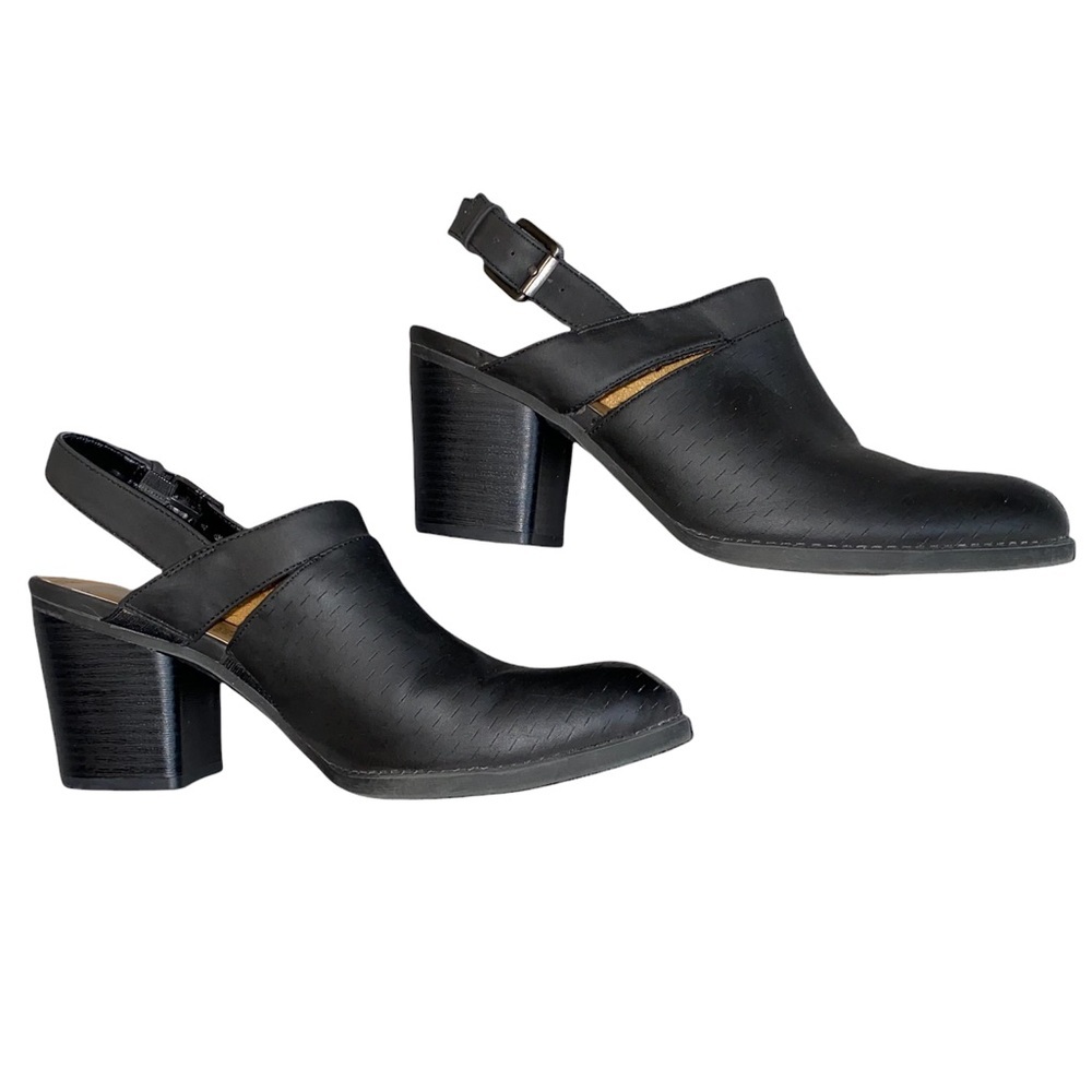 Soul Naturalizer Tally Clog Mules Black Size 9